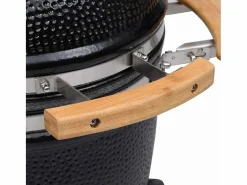 Discount vidaxl Kamado Barbacoa Parrilla Quemador Cerámica 33 Cm Negro