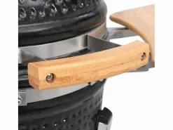 Outlet Kamado Barbacoa Parrilla y Ahumador Cerámico 33 cm Barbacoa