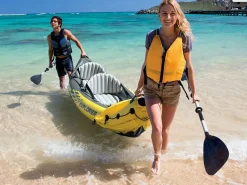 New Intex Kayak canoa hinchable 68307 Explorer K2 Amarillo