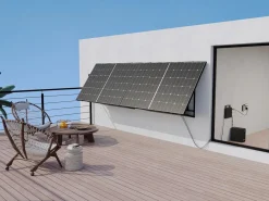 SOLARGEO Kit 2 paneles solares Plug and Play + batería de almacenamiento - 850 W - LONGi - LUMINOSER