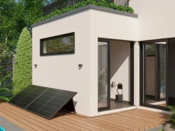 SOLARGEO Kit 2 paneles solares Plug and Play + batería de almacenamiento - 850 W - LONGi - LUMINOSER