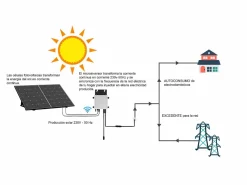 Kit 2 paneles solares Plug & Play - 850W - LONGi - LUMINOSER Energía Solar