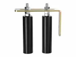 Kit de Portón Deslizante, SucceBuy Kit de Portón Deslizante, Herraje Rodante de 15,24 cm con Soporte en L