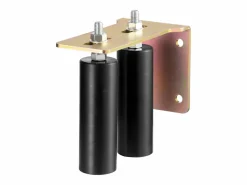 Sale Kit de Portón Deslizante, SucceBuy Kit de Portón Deslizante, Herraje Rodante de 15,24 cm con Soporte en L, Ajustable Portón