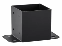 Kit de Soporte SucceBuy - Paquete de 4 Soportes para Base de Poste de 152,4 x 152,4 mm, Anclaje Resistente para Cercas de Madera Pérgola|Cenador Y Quiosco
