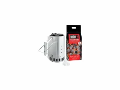 New WEBER Kit encendido chimenea barbacoa de carbón Negro