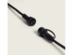 Kit Guirnalda Luces Exterior 5m + 5 Bombillas Filamento LED E27 24V Guirnalda Luminosa