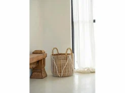 Bazar Bizar La Cesta De Macramé Con Costura Recta - M