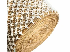 Clearance Bazar Bizar La Cesta De Macramé Cross Stitched - M Multicolor