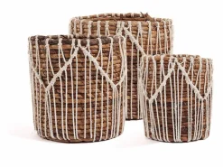 New La Cesta Macra-Mazing - Natural Blanco - L Cesta