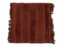 Bazar Bizar La Funda de Cojín Oh My Gee - Terciopelo Burdeos - 60x60
