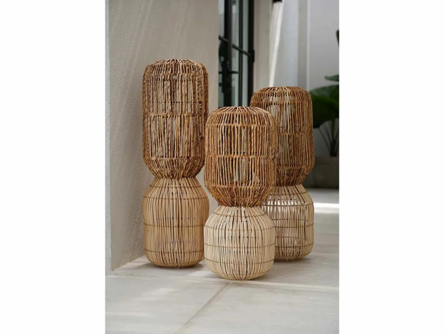 Bazar Bizar La Lámpara Colgante ChemChem - Natural - XL