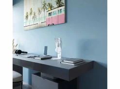 Sollux Lighting Lampada da tavolo di design bianca E27 Lámpara de mesa de diseño Blanca E27