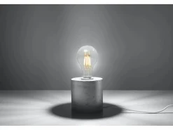 Online Sollux Lighting Lampada da Tavolo Grigio E27 Lámpara de sobremesa E27 Gris