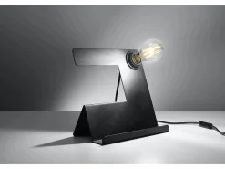 New Sollux Lighting Lampada da Tavolo Nera E27 Lámpara de sobremesa Negra E27 Negro