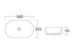 Discount Shower & Design Lavabo IWA II - Compra online - Muebles baño barato Blanco