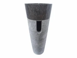 Clearance Shower & Design Lavabo con pedestal de mármol LANTA - Color - Barato Gris