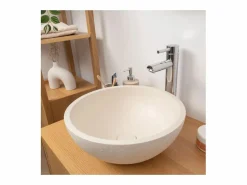 Lavabo de apoyo bol 36,2x36,2cm FLORE