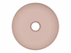 Best Lavabo de cerámica mate estriado, L36 x Alt. 12 x P36 cm, PEDARA Lavabo
