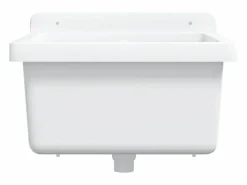 Lavabo de pared 40x40x24 cm resina