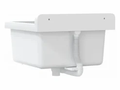 Lavabo de pared 40x40x24 cm resina
