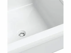 Lavabo de pared 40x40x24 cm resina