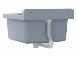 Lavabo de pared, , 40x40x24 cm, resina