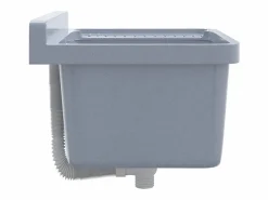 Hot Lavabo de pared, , 50x35x24 cm, resina Gris