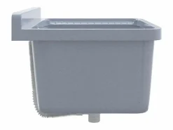 Best Lavabo de pared, , 60x40x28 cm, resina Gris