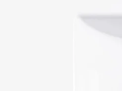 Shower & Design Lavabo empotrado de cerámica blanca - L61 cm - MOTIAC