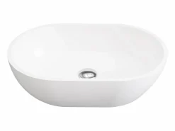 Shower & Design Lavabo ovalado de solid surface - - 58 cm - SENGLI