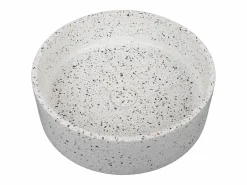 Shower & Design Lavabo redondo de terrazo azul, D39 x Alt. 12 cm, DUKAT