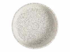 Shower & Design Lavabo redondo de terrazo blanco, D39 x Alt. 12 cm, DUKAT