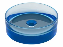 Best Lavabo redondo translúcido de resina - 40 cm - - SPAVO Lavabo