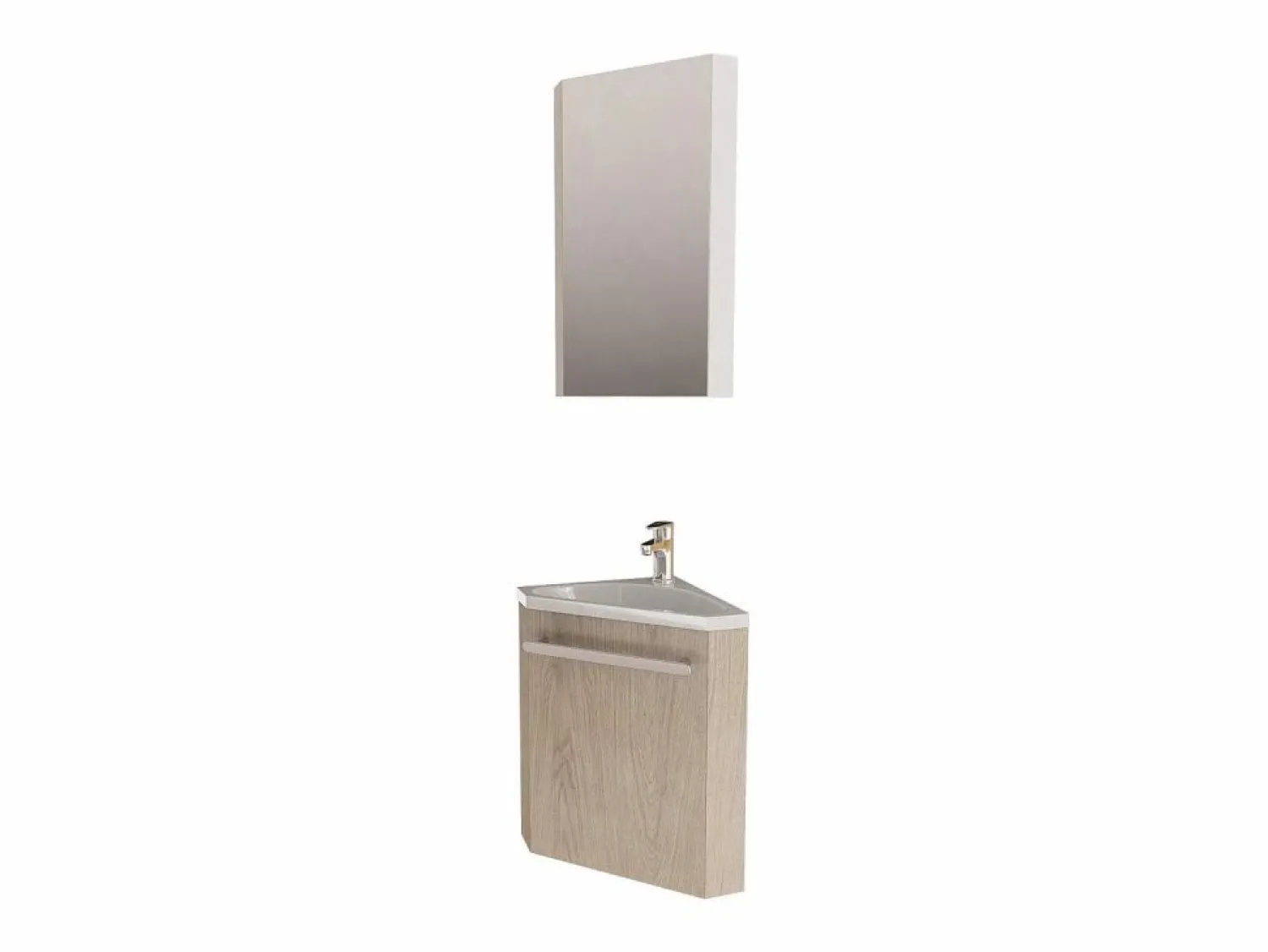 Best Lavabo rinconero SKINO + lavabo + armario con espejo Mueble De Aseo