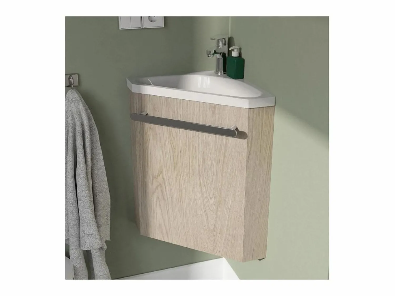 Best Lavabo rinconero SKINO + lavabo + armario con espejo Mueble De Aseo