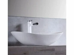 Discount Rea Lavabo Sobre Encimera Royal White Blanco