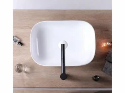 Hot Lavabo Sobre Encimera Mona White Lavabo