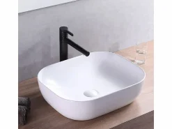 Hot Lavabo Sobre Encimera Mona White Lavabo