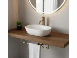 Discount Lavabo Sobre Encimera Amelia 45 White Lavabo