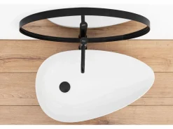 Rea Lavabo Sobre Encimera Greta 65 White