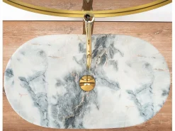 Rea Lavabo Sobre Encimera Royal Granit White