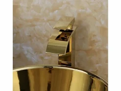 Rea Lavabo Sobre Encimera Sofia Gold Dorado