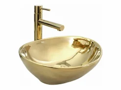 Rea Lavabo Sobre Encimera Sofia Gold Dorado