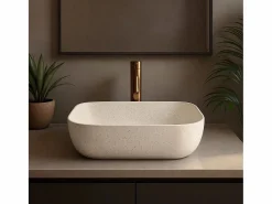 Online Rea Lavabo Sobre Encimera Belinda Sandy Beige