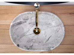 Rea Lavabo Sobre Encimera Lara Stone Beige