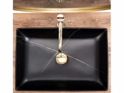 Sale Lavabo Sobre Encimera Inga Marble- Nablatowa Black Lavabo
