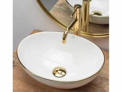 Online Lavabo Sobre Encimera Sofia Gold Lavabo