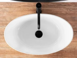 Rea Lavabo Sobre Encimera Kate 56 White