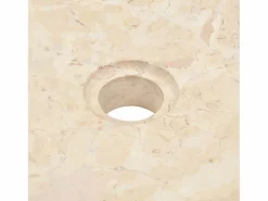 Lavabo 40x12 cm mármol crema Lavabo